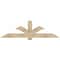 Ekena Millwork Redmond Rough Sawn Timber Gable Bracket, Douglas Fir, 84"W x 24"H x 6"D x 6"F, 7/12 Pitch GBW084X24X0606RED00RDF - alternate 1